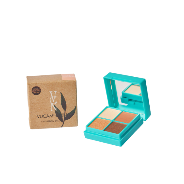 Bộ màu trang điểm mắt và má #1 Coral love me