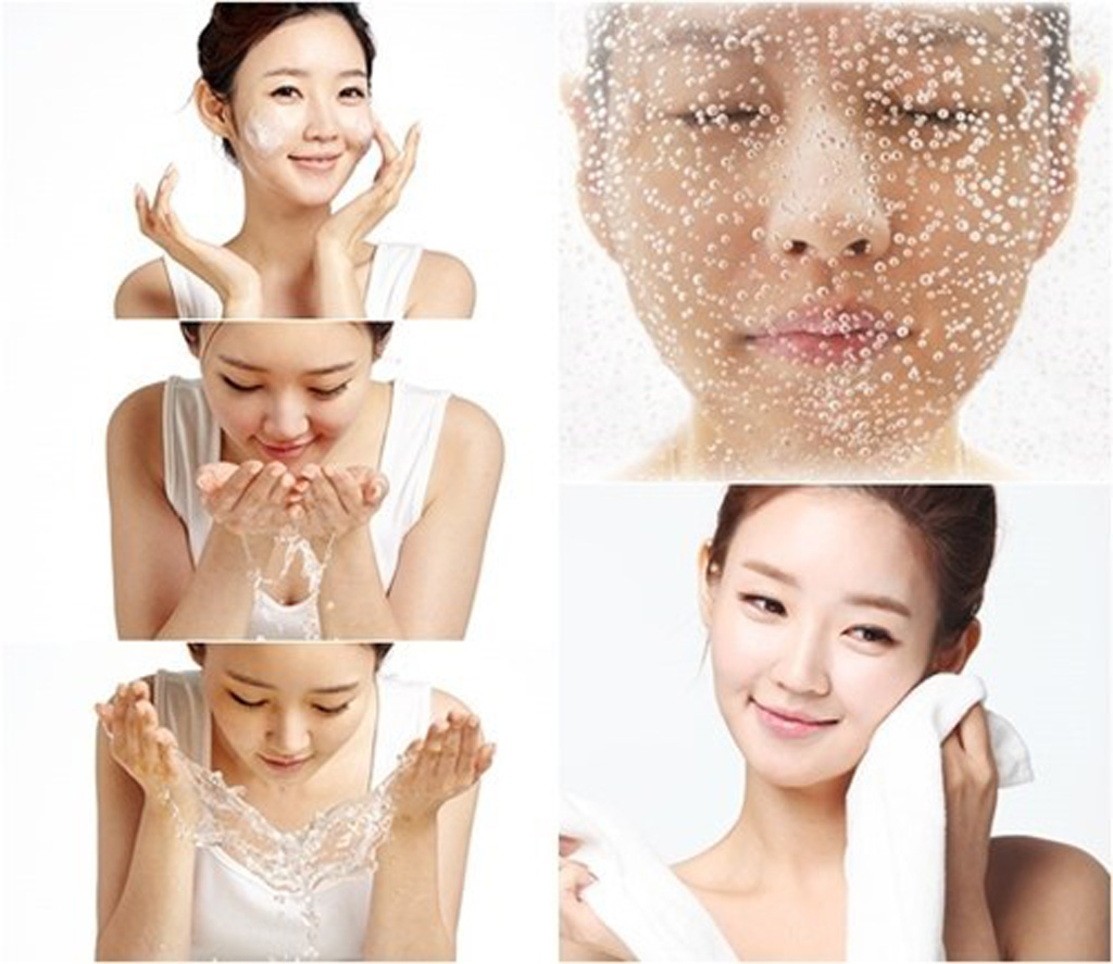 Hướng dẫn sử dụng sữa rửa mặt đúng cách cho học sinh