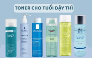 toner không cồn cho tuổi dậy thì